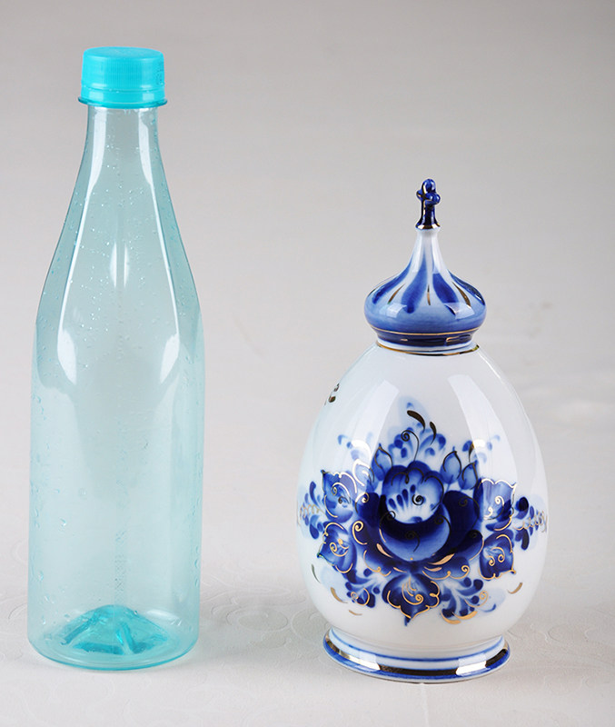 虔诚 蓝花瓷(俄罗斯国瓷)