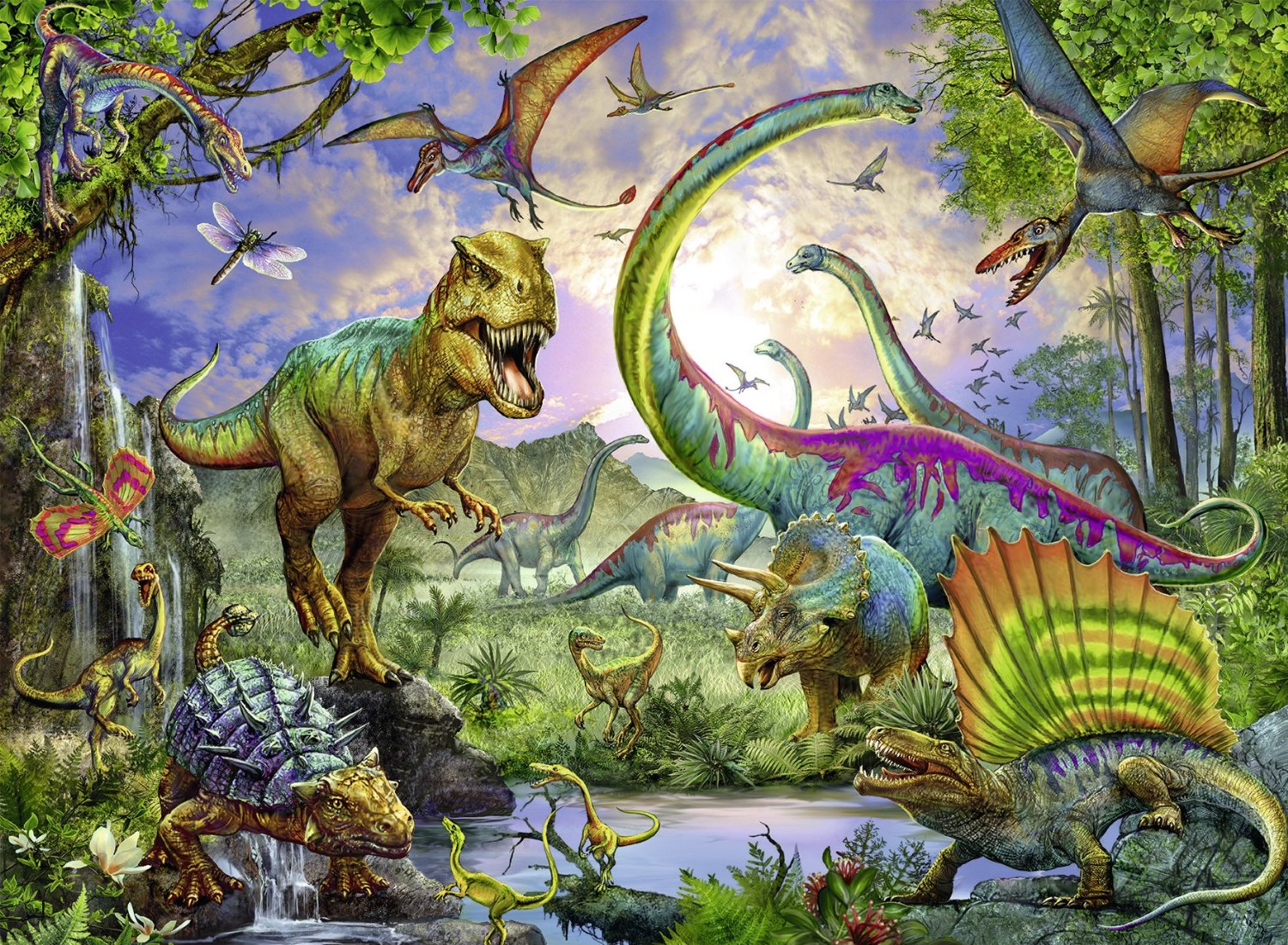 Ravensburger睿思儿童拼图巨兽200片益智玩具美国进口原版盒装在类目 玩具/童车/益智/积木/模型, 串珠/拼图/配对/拆装/敲打玩具, 拼图/拼板中 - 来自Buy2taobao.com提供专业的淘宝代购服务