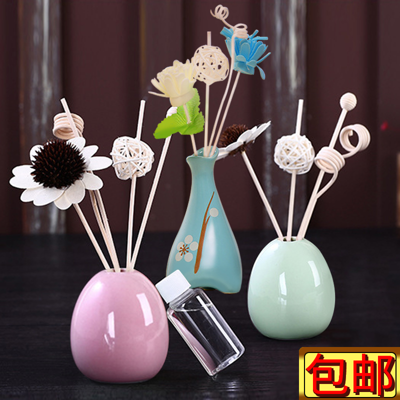 空气清新剂卧室家用房间内香水摆件持久精油熏香厕所除臭无火香薰|ruв категории туалетные чище/санитарно - гигиенических салфеток/бумага/Ароматерапия, Ароматерапия товаров, аромат специй - от Buy2taobao.com для оказания профессиональной услуги покупки агента Taobao