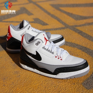 白水泥 乔3 aj3 超级碗aq3835 手稿 160 air jordan tinker nrg