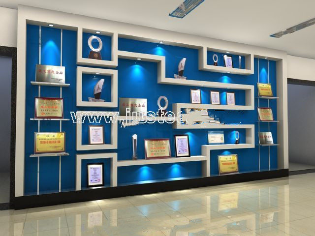 异形烤漆展示柜荣誉柜奖杯证书样品古玩玉器模型道具多功能展示架