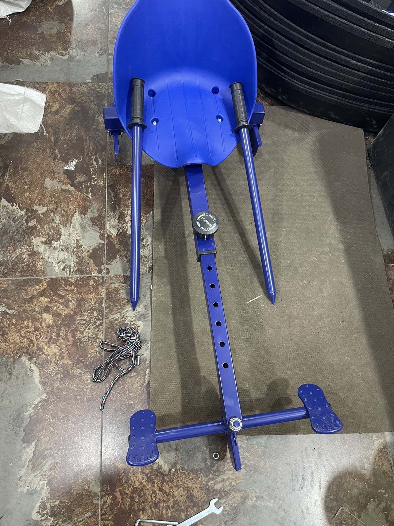 冰爬犁新款冰爬犁安全爬犁冰车儿童成人滑冰车冬季爬犁