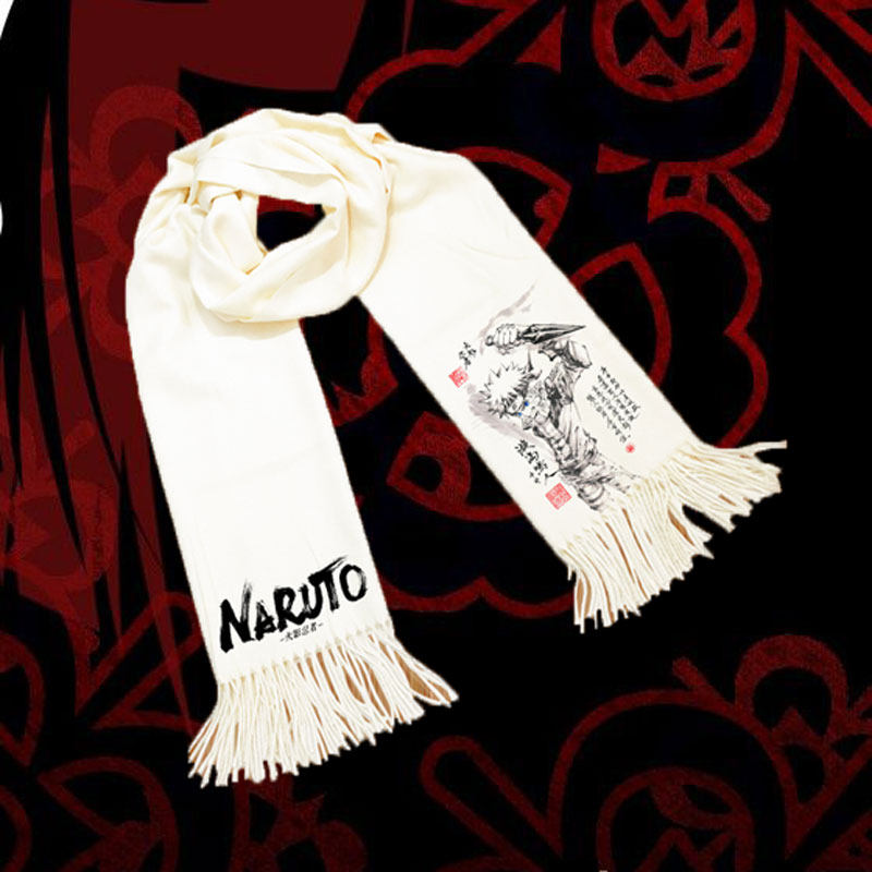 火影忍者漩涡鸣人晓卡卡宇智波佐助西带土动漫周边二次元男女围巾_9折