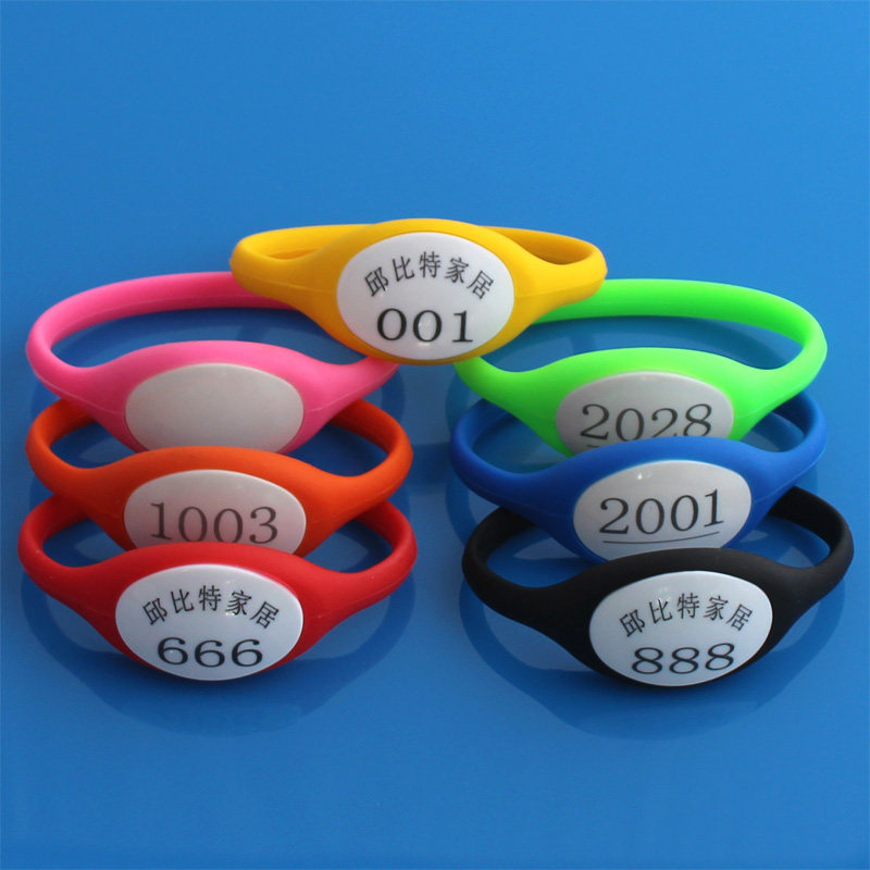 硅胶手牌号码桑拿洗浴寄存浴室电子钥匙定做桑拿手牌