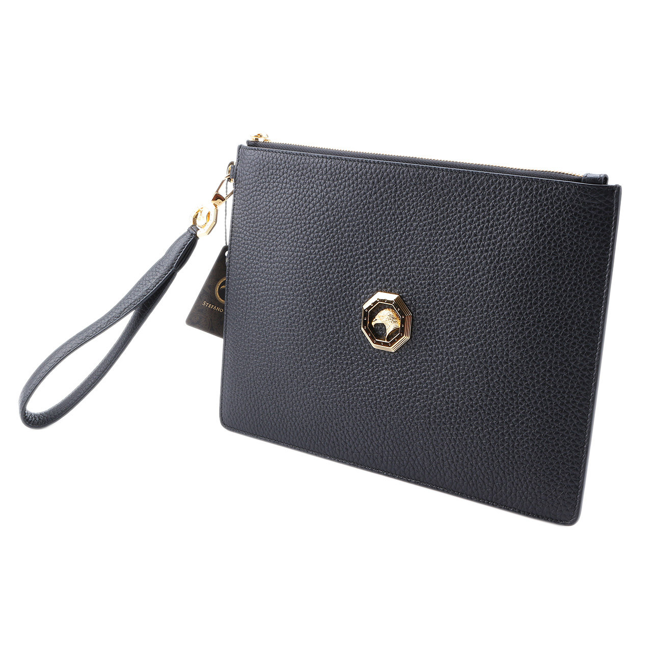 [9.9新]未使用史蒂芬stefano ricci男士手拿包cy80118014