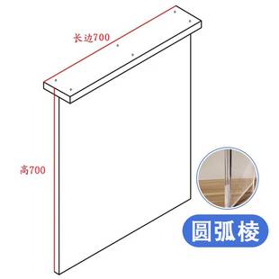 厂水晶悬空电视柜支撑腿支撑脚圆柱支架亚克力桌腿承重架支撑柱桌