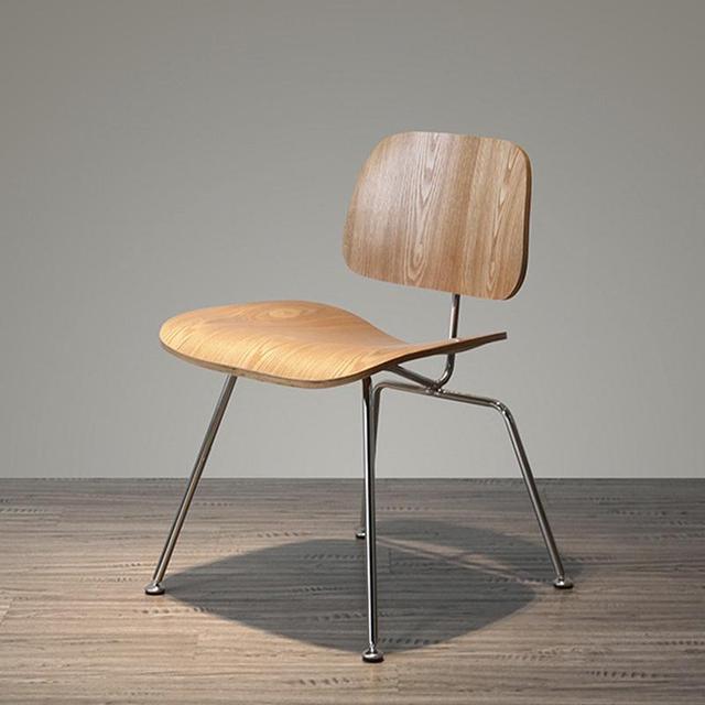 DCMMoldedPlywoodDiningChair高矮背伊姆斯餐椅凳子弯曲木