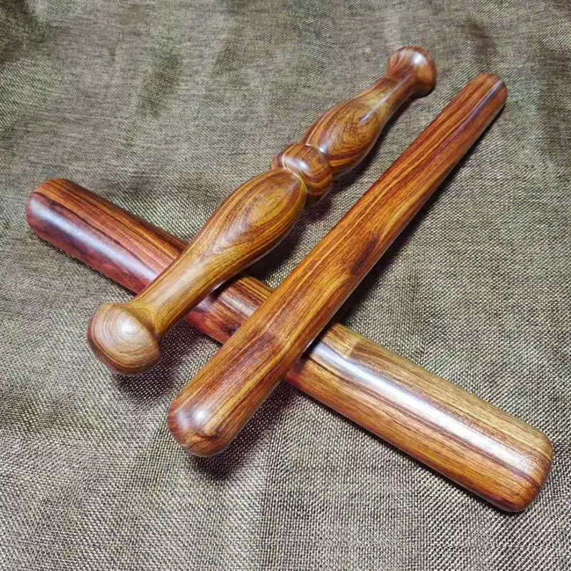 墨西哥白酸枝木棍手把件随身把玩圆头棍木二棒子硬木擀圆木短棒