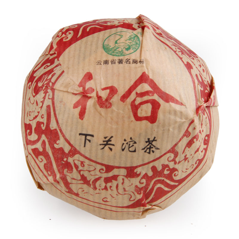 下关2007年 和合 圆盒沱茶(生) 125g/盒*120盒/件