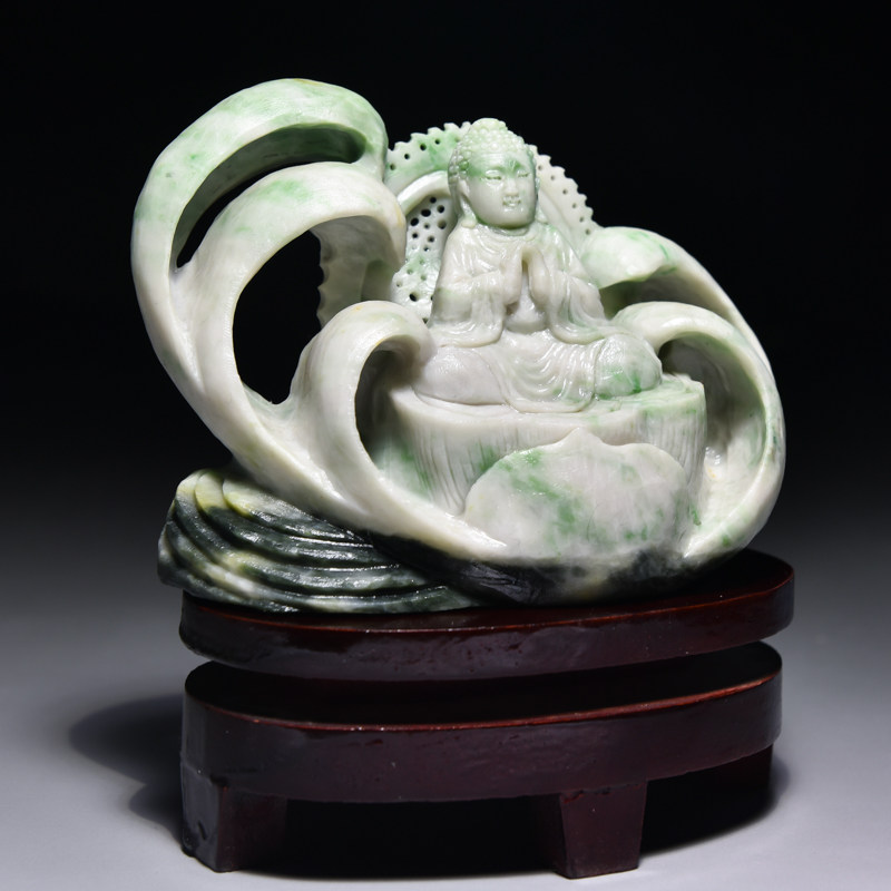 《佛》独山玉精品摆件 605g