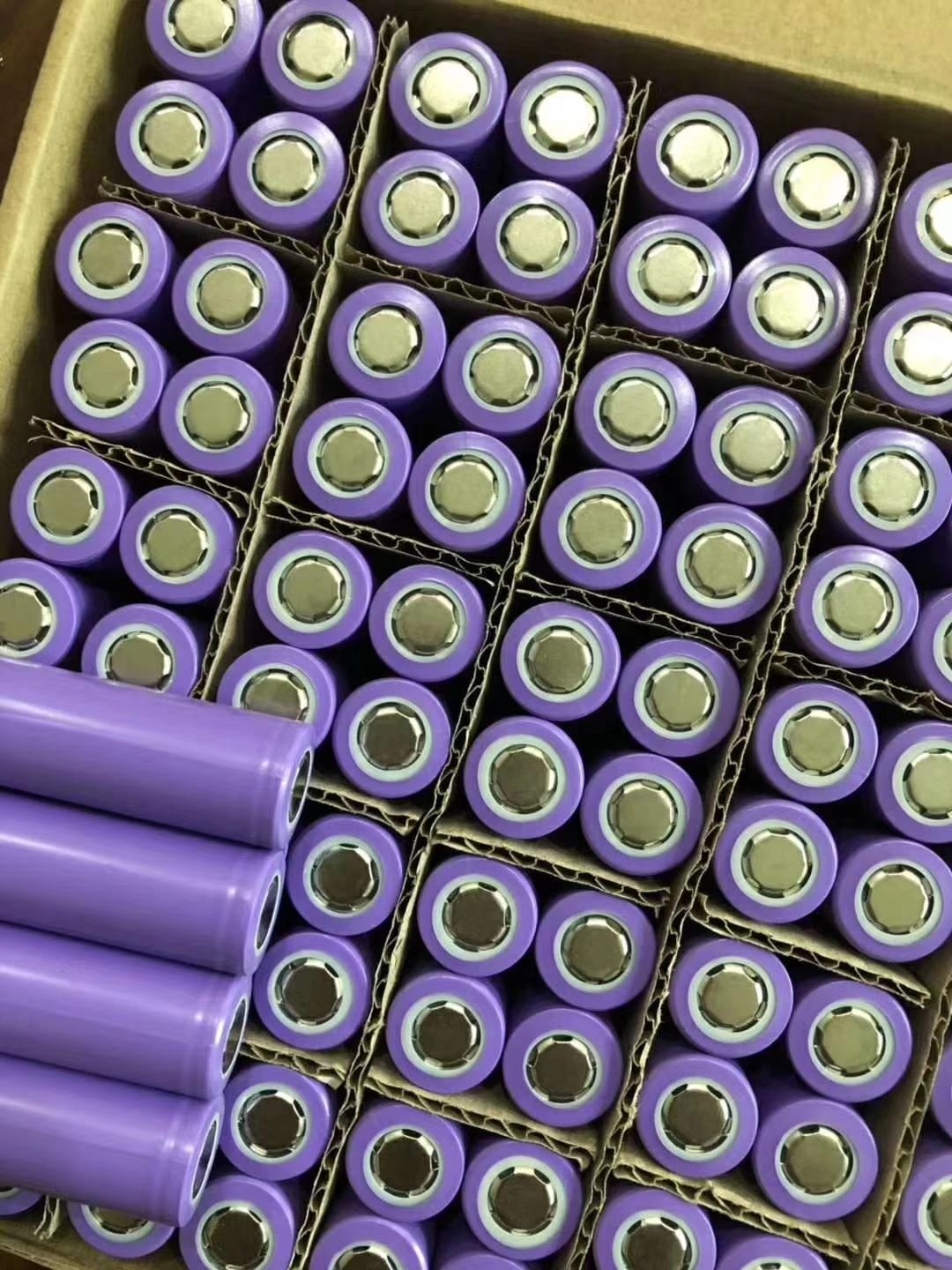 18650锂电池全新a品3.7v强光手电平头电芯充电宝电动动力锂电池组