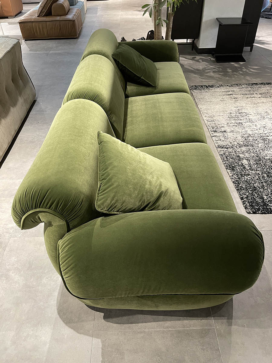 jiapai家兀八爪鱼沙发意大利设计师客厅极简直排绒布网红布艺沙发