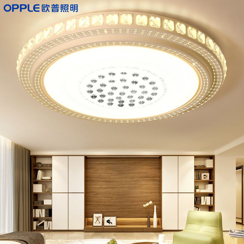 欧普照明led吸顶灯圆形客厅灯简约现在时尚卧室房间