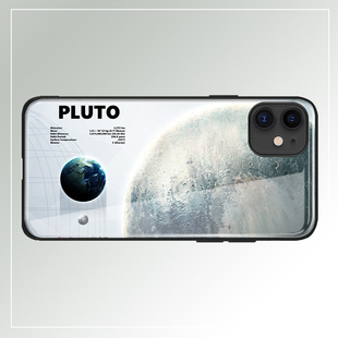 冥王星定制手机壳适用小米10 CC9Pro华为Nova7SE荣耀V30苹果11 XR