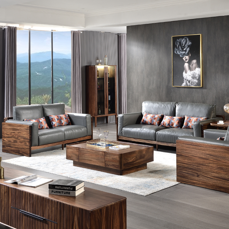 江苏 苏州品阁林家具住宅家具实木沙发更新时间:2022年03月08日黑胡桃