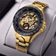 Automatic Mechanical Watch For Men Stainless Steel Band 8024