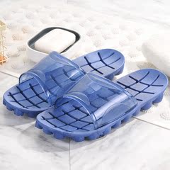 日本夏季漏水拖鞋男室内浴室洗澡凉拖鞋镂空软底防滑柔软拖鞋漏水