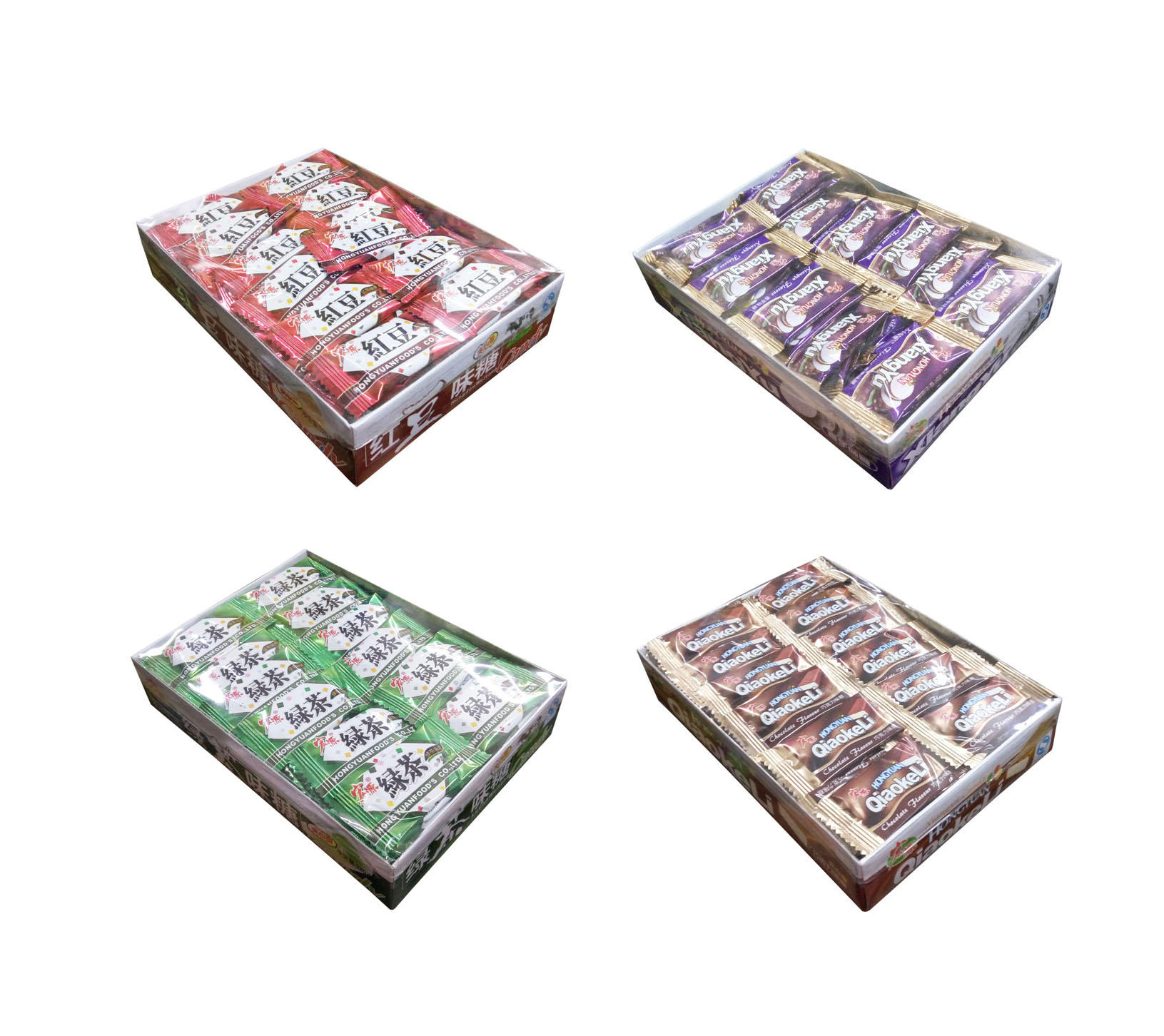 满2盒包邮 宏源 香芋味糖/绿茶味糖巧克力味糖 红豆味糖320g 80粒在类目 零食/坚果/特产, 糖果零食/果冻/布丁, 糖果中 - 来自Buy2taobao.com提供专业的淘宝代购服务