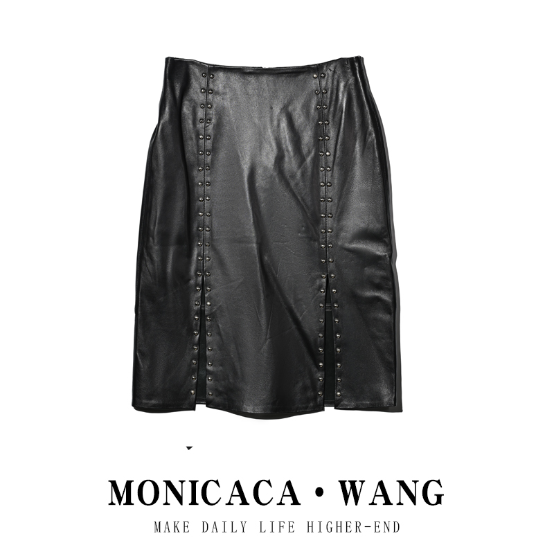 【MONICACA WANG】（裙长60）新款半身裙1822