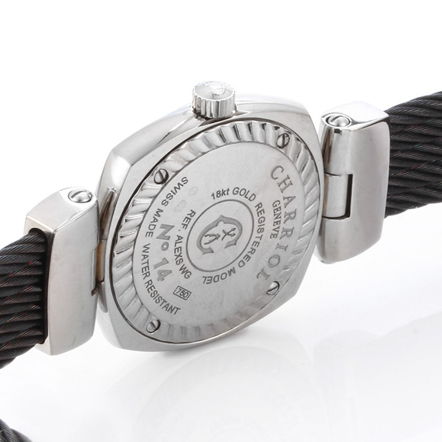 【9.0新】18k金夏利豪石英女表华夏典当行