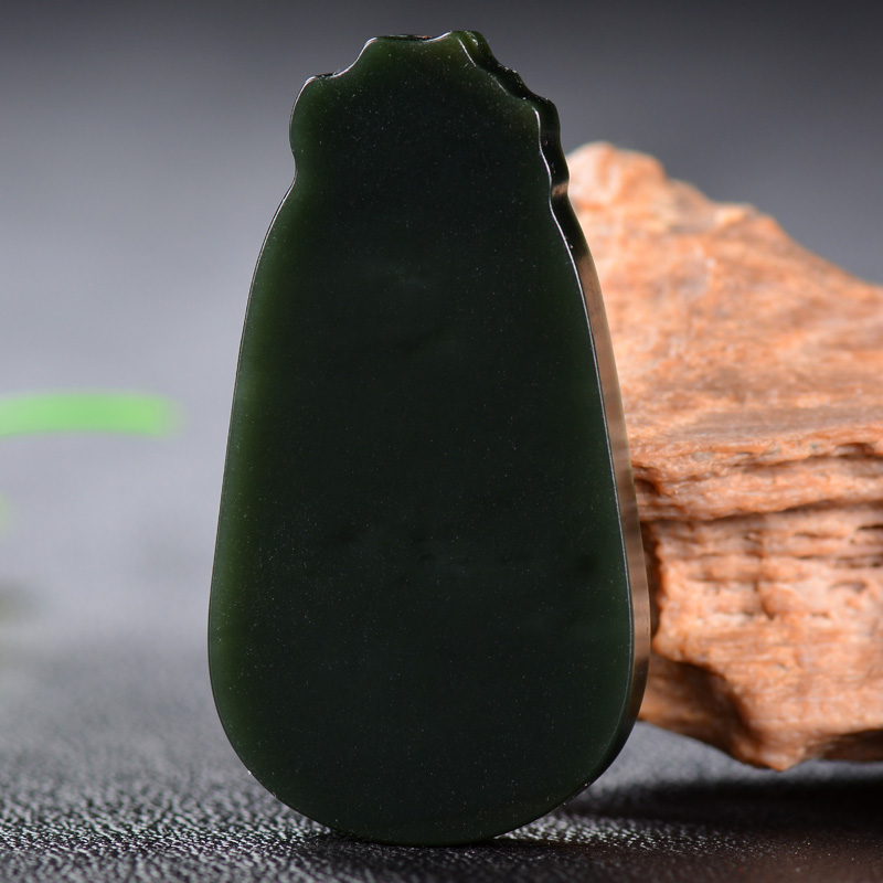 【悟道】新疆和田塔青一细料 37.23克