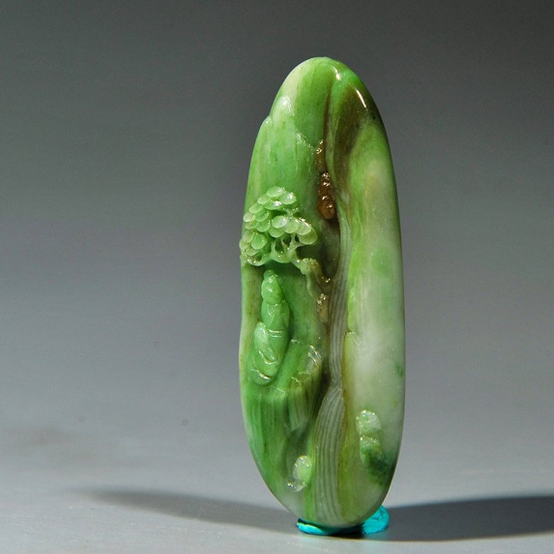 《雅兴》玉神工艺独山玉精品挂件