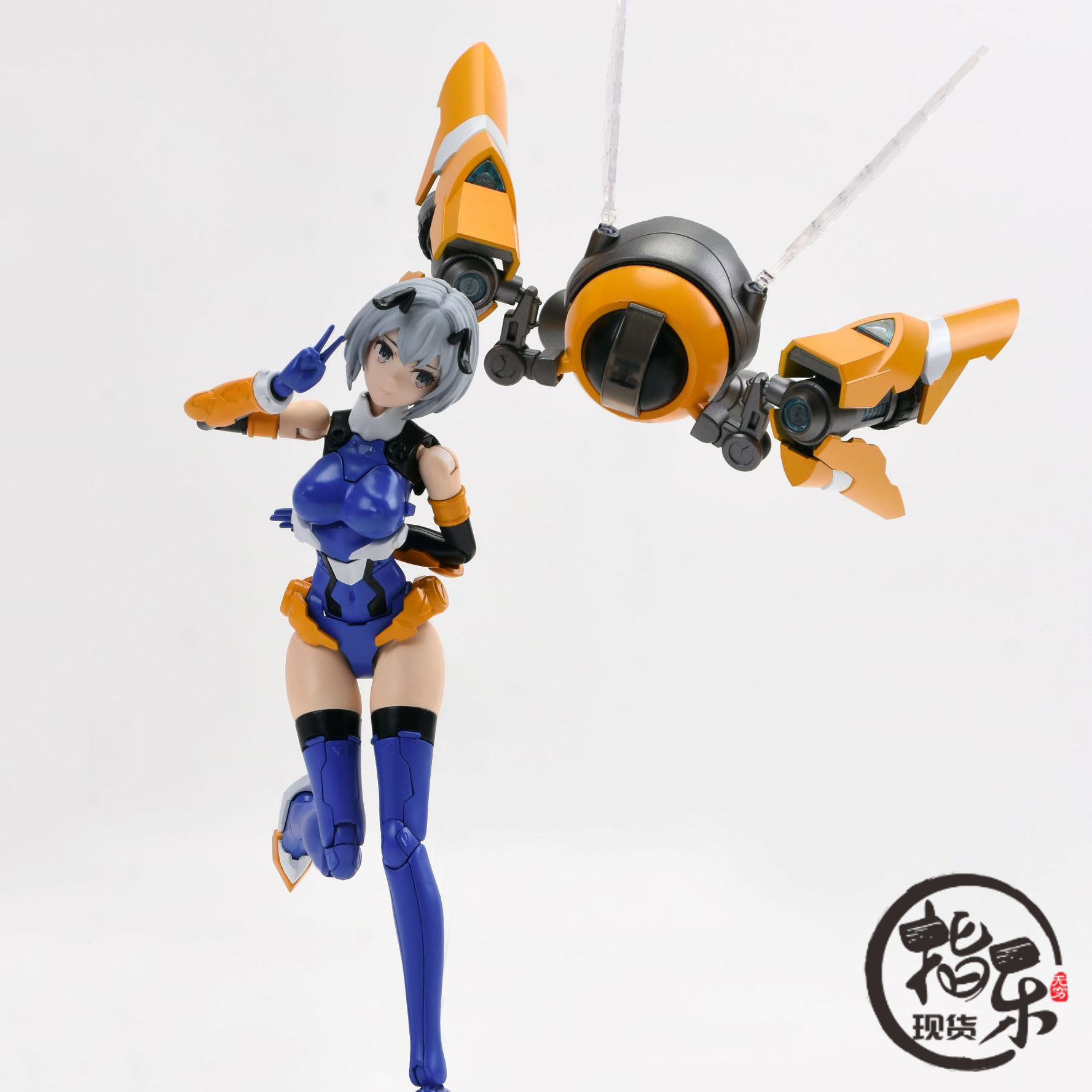 核能矩阵拼装雏蜂bee机娘琉璃初期尖兵形态付特典