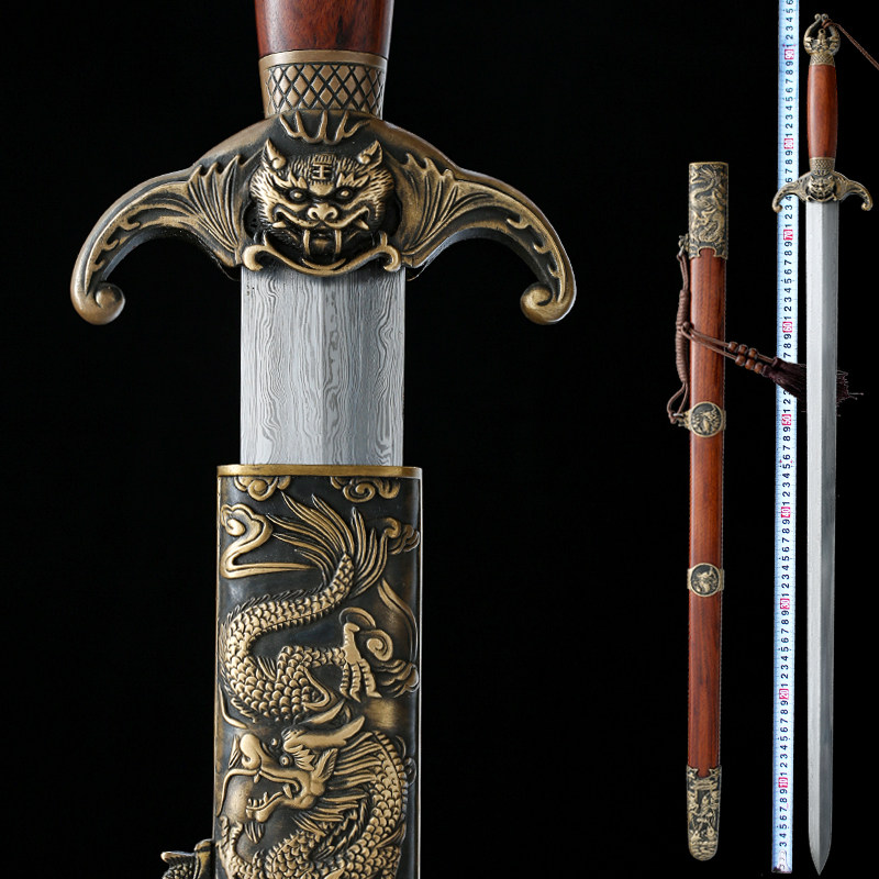 特价龙泉宝剑唐剑_余氏精品青云剑龙泉市手工宝剑长款刀剑镇宅防身