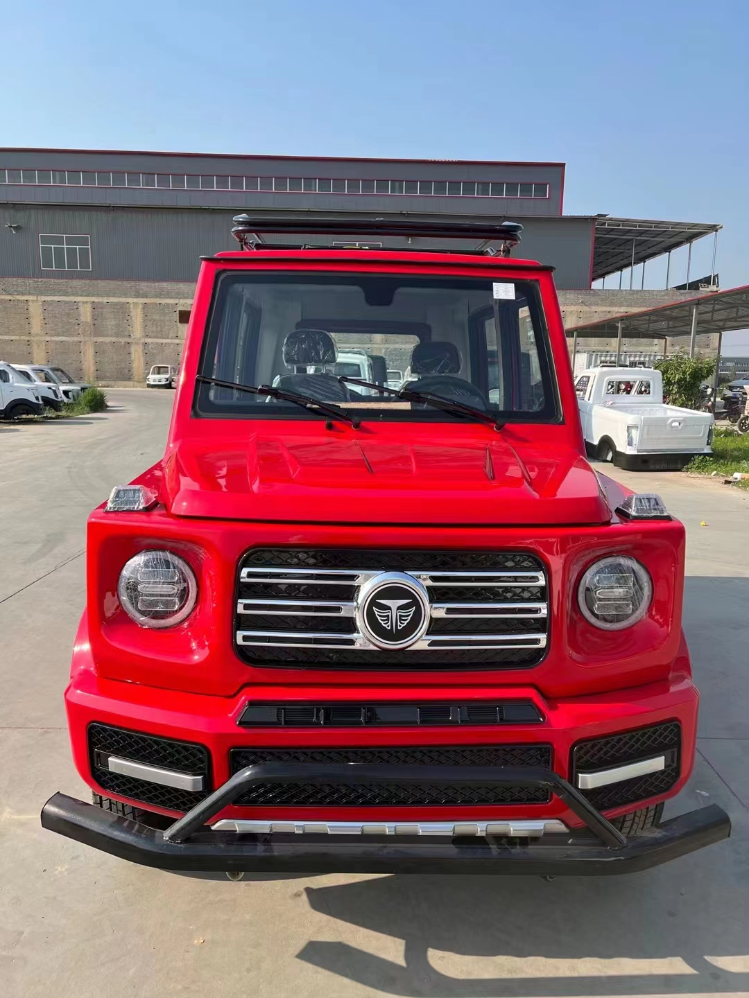 全封闭四轮燃油摩托车老年人代步车宗申水冷汽油四轮车吉普越野车