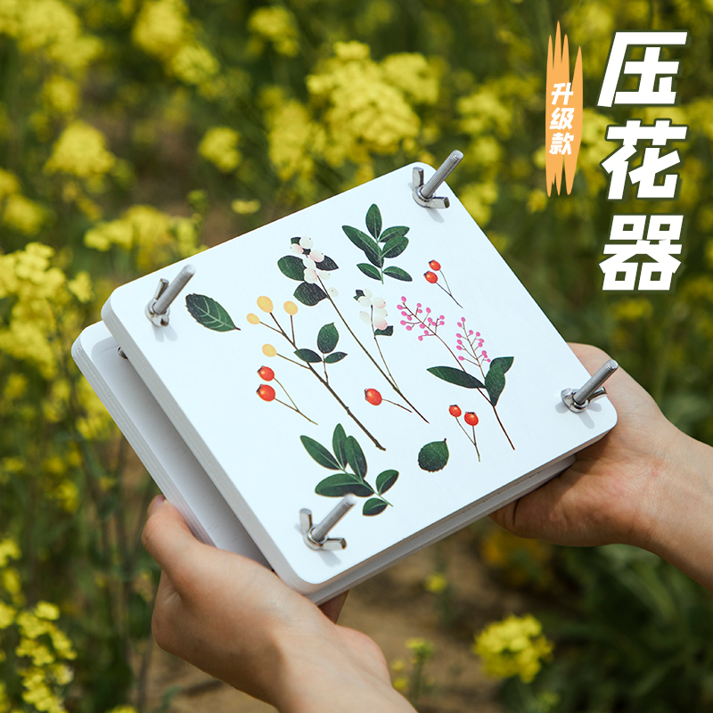 干花小花束押花器手工diy制作工具材料压花板专用干燥板吸水纸衬