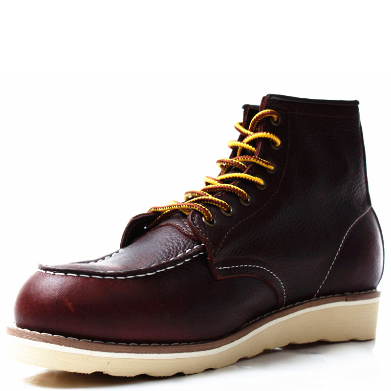 manual Retro Leather boots P.SEBAGO Red red winq Bronze Ami Khaki red Vintage men and women workersin the Men's Shoes, Boots category - from Buy2taobao.com to provide professional Taobao agent buy service