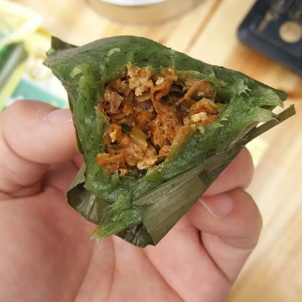 艾叶米果炎陵特产客家包饺美食清明果青团艾米果一包35元2包包邮