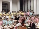 六一儿童合唱演出服小学生朗诵男女成人合唱团礼服团体表演服服装
