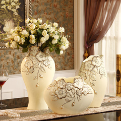 简约欧式陶瓷花瓶摆设 客厅落地电视柜台面摆件装饰品卧室装饰
