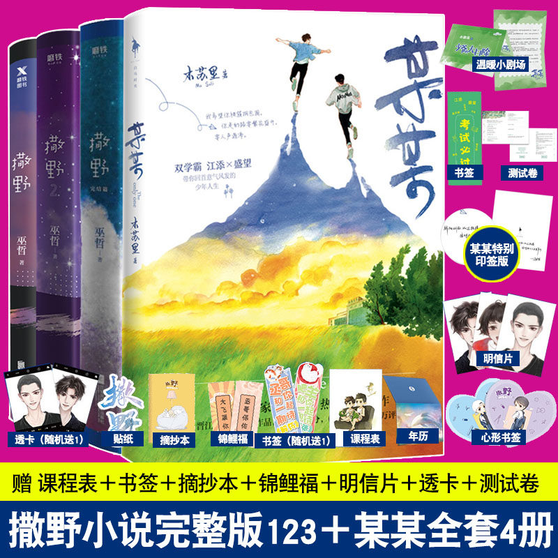 晋江文学纯言情情感小说甜宠校园青春文学*书排行 正版书籍原耽实体书