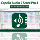 音频转谱软件汉化版CapellaAudio2scorePro4吉他钢琴歌曲扒谱神器