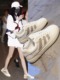 爆款小白鞋夏女款2025新款春季平底板鞋休闲百搭薄款洋气学生女鞋