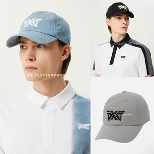 PXG男士高尔夫球帽24夏季新款百搭个性时尚休闲运动LOGO防晒帽