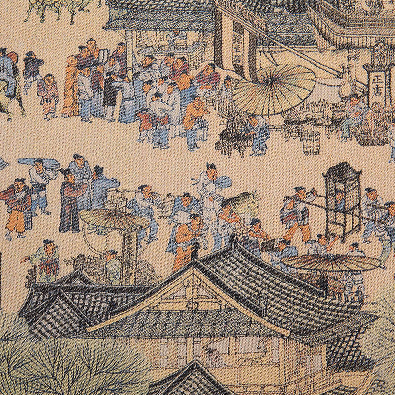 【国礼】《清明上河图全卷》李加林 浙江省工艺美术大师 作品