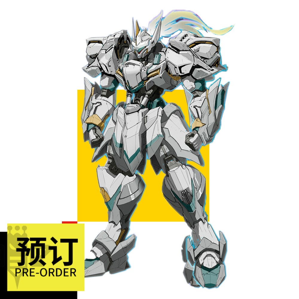 moshow湖中骑士模寿先祖效应合上色关节可动国创机甲成品玩具模型