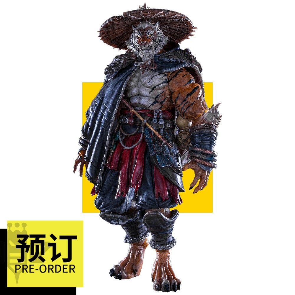 匠盟 mu-fp003 1/12 福瑞星球 可动人偶 老虎 虎人 隐士老翁 手办