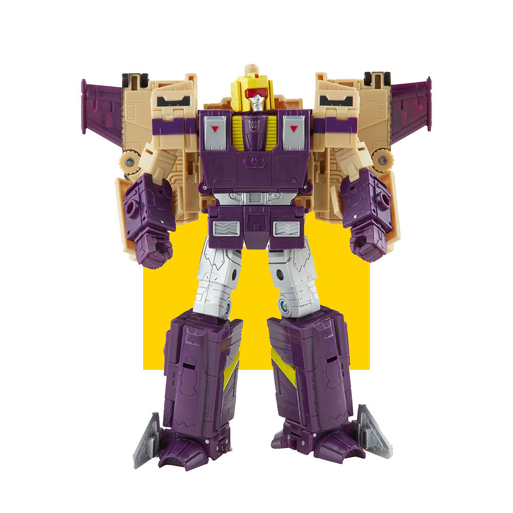 孩之宝闪电f3062变形金刚世代遗产l级机器人玩具关节可动摆件模型