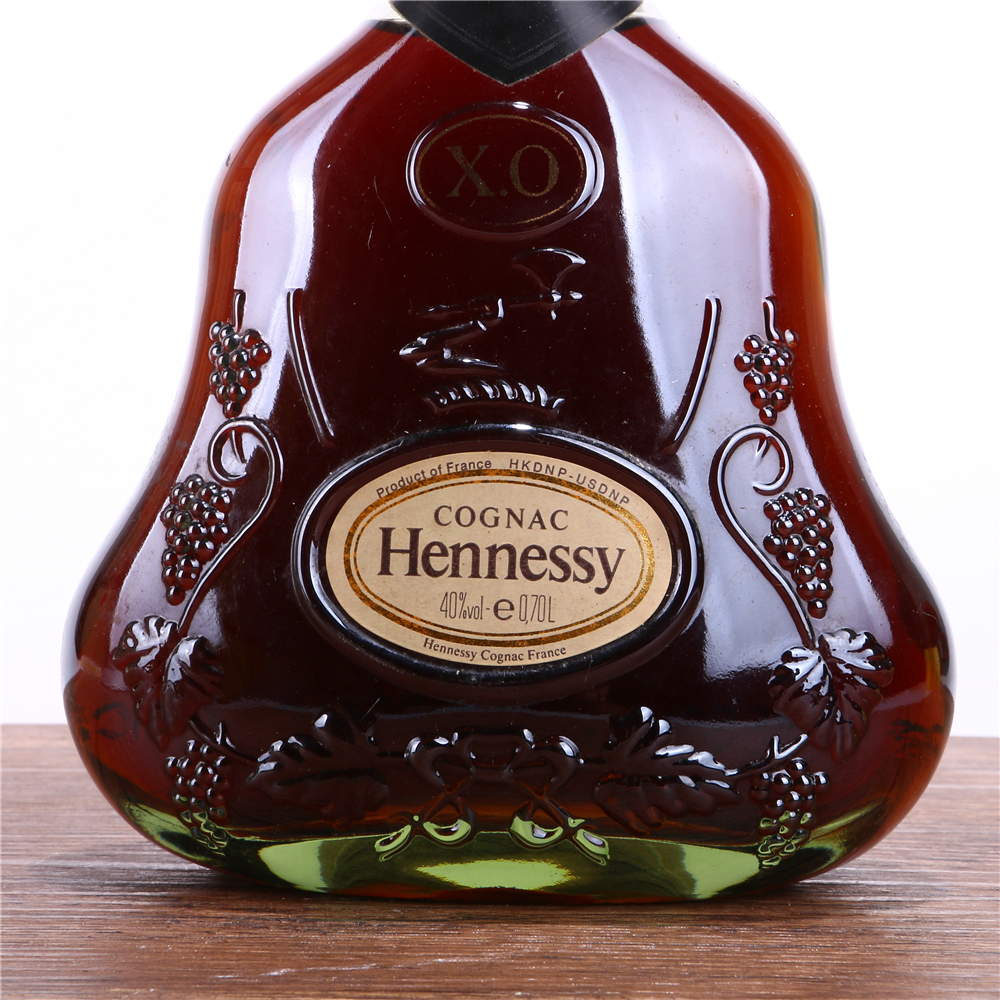 6/80年代青三行轩尼诗xo干邑白兰地 40度700ml老洋酒