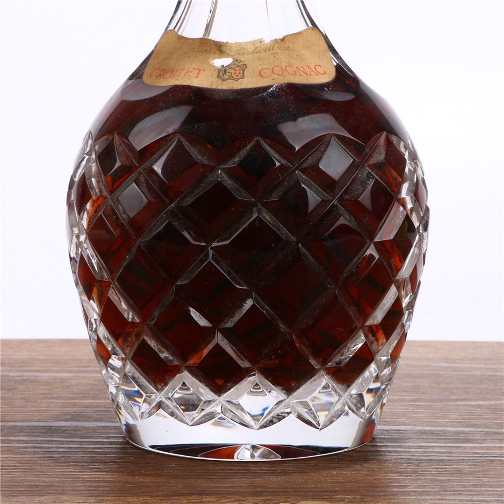 26/80年代法国康福吉水晶干邑白兰地40度700m老洋酒