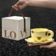 生日礼物女生ins奶fufu小熊陶瓷碟杯套装咖啡杯子创意实用送闺蜜