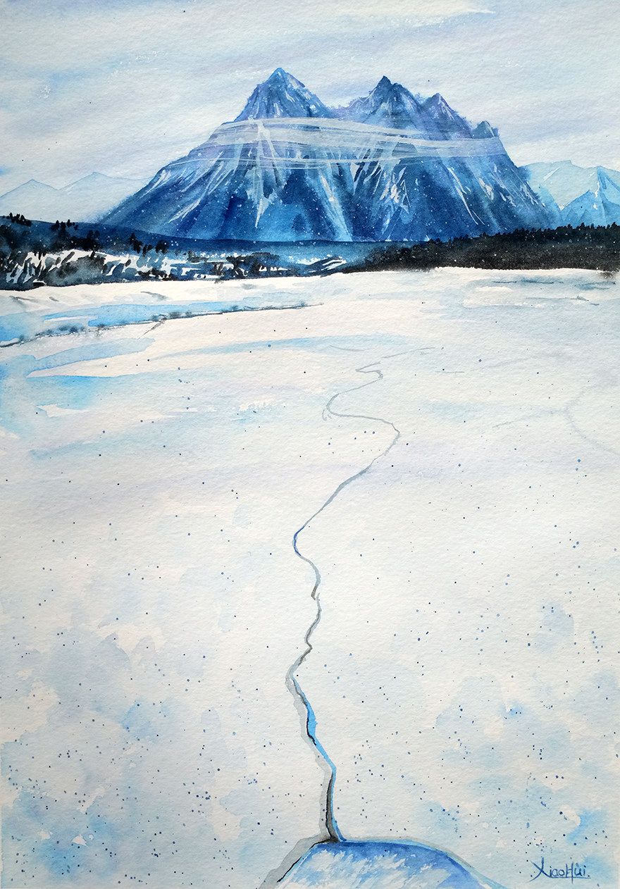 吴小慧《冰川》