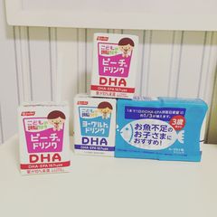 现货日本代购水产儿童DHA乳酸菌果味饮品宝宝营养饮料