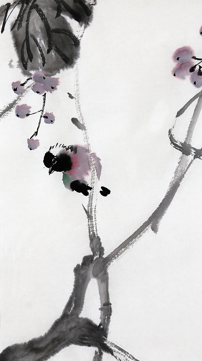 韦冰山《六月》陈玉圃弟子 著名大写意画家 墨华斋9209