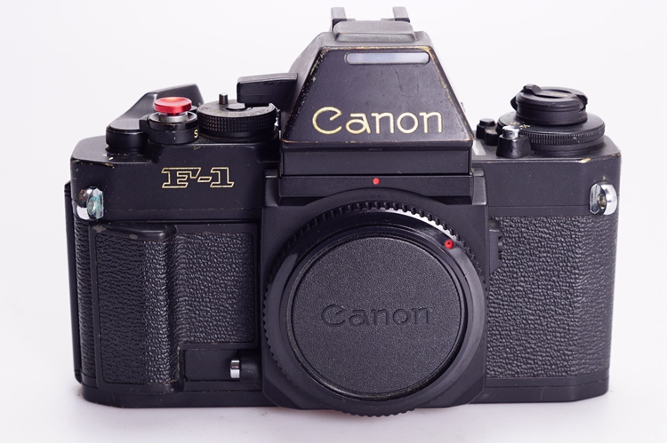 佳能canonnewf1nf1ae测光顶高端胶片单反相机同f3lx单机135胶片单反