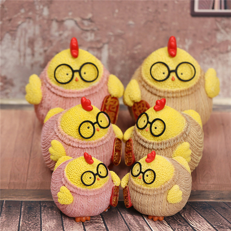 Zhao Fu chick Piggy bank originality Coin Piggy bank girl desktop Decoration lovely birthday giftin the Festive supplies/Gift , Gift ideas , Piggy bank category - from Buy2taobao.com to provide professional Taobao agent buy service
